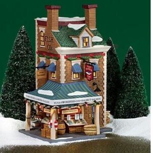 Dept 56 “East Harbor Fish Co”, Retired 2005, Excellent Condition ~ NWT